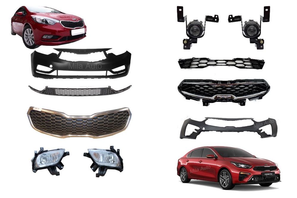 Зеркала Kia Rio Cerato Hyundai Solaris Accent Elantra Creta
