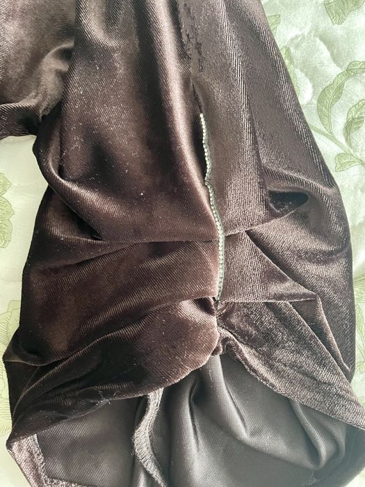 Платье велюр 48 размер