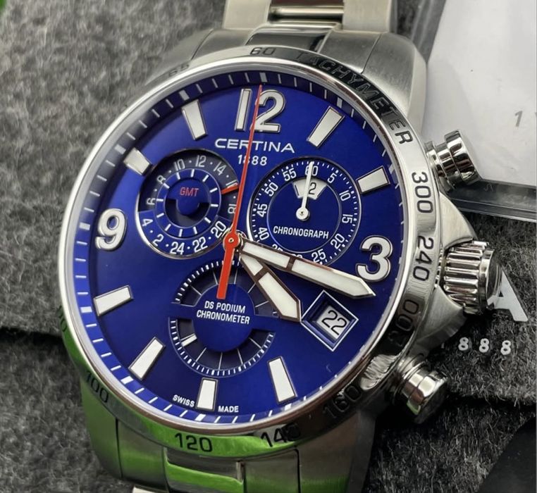 Certina DS Podium Chronograph GMT