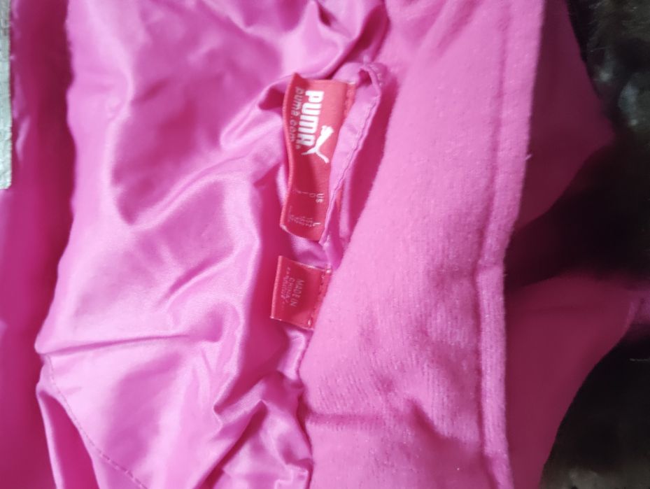 Детско яке розово яке Puma
