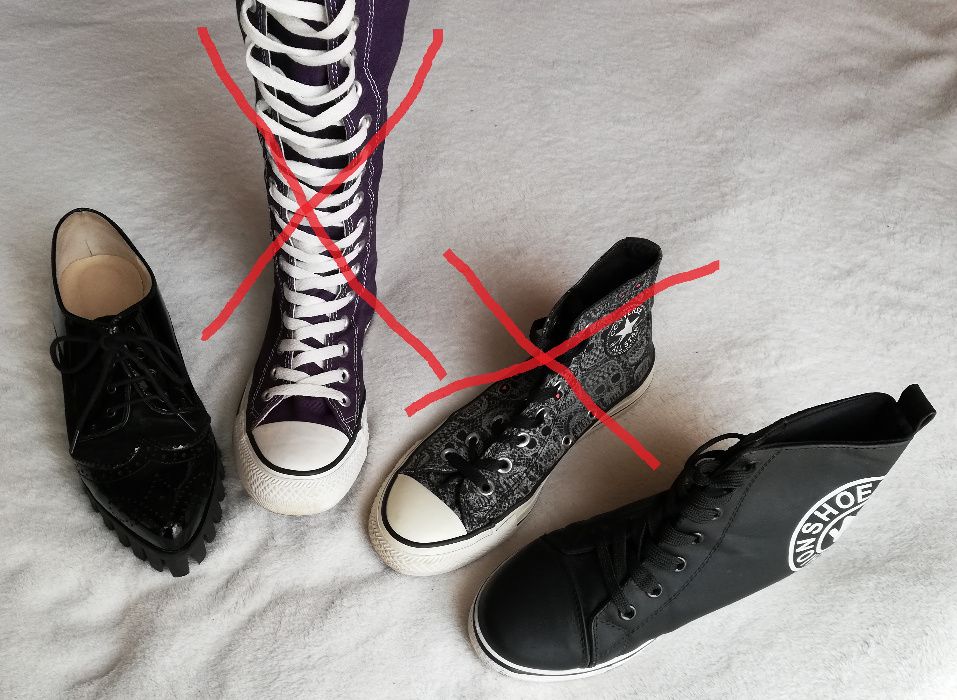 2 чифта кецове и обувки