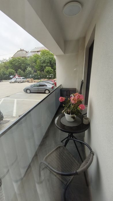 Apartament cu o camera de inchiriat sau vanzare 69500 euro, Tomesti Iasi, 38 mp, bloc nou, parter, complet mobilat si utilat