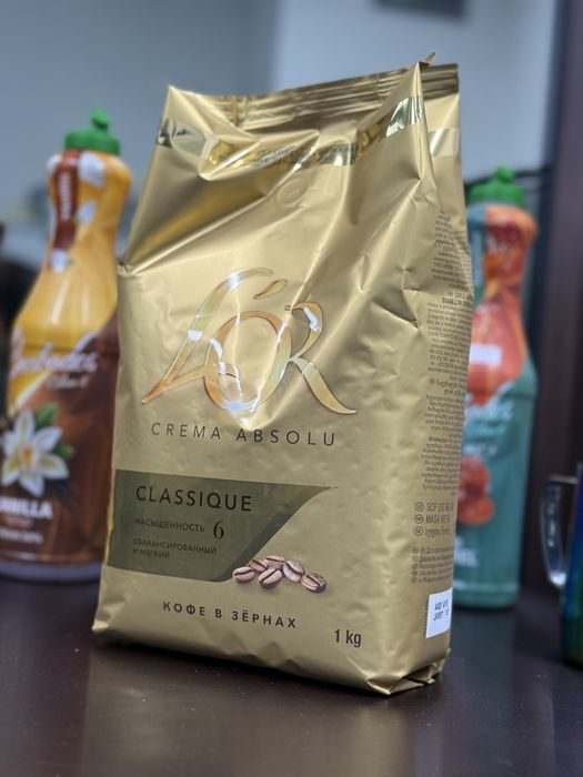 Кофе зерновой L’OR Crema Absolu Classique
