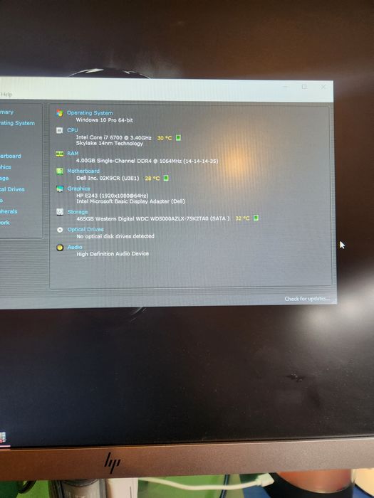 Dell precision 3420 tower i7 6700