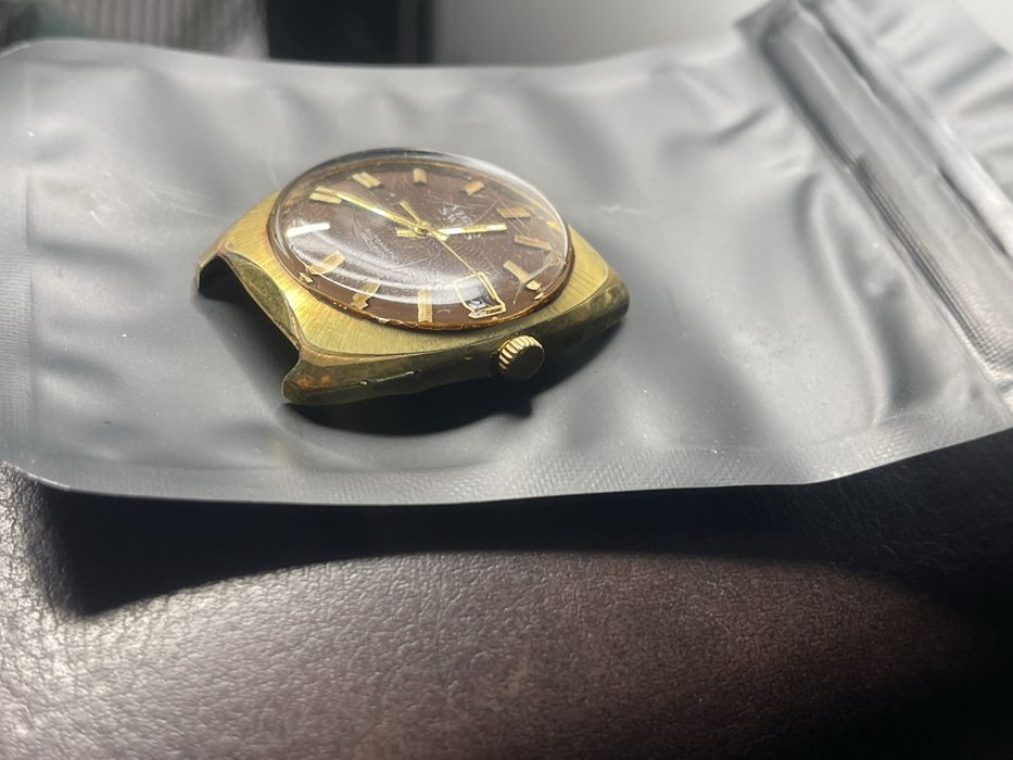 Ceas Vintage VEGLIA SWISS Automatic - Incabloc - Placat Aur