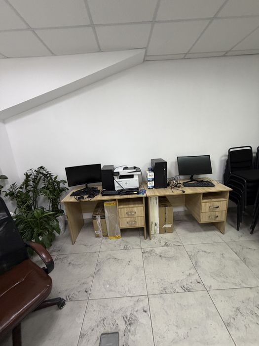 Мебель бу для офиса +столы парты/компьютеры