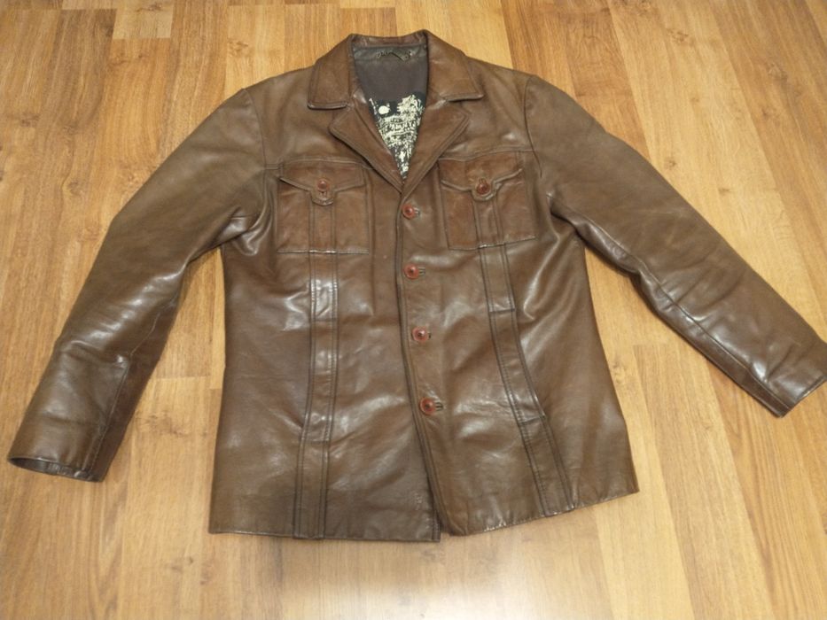 Geacă de.piele tip sacou River Island marime M. Model unicat