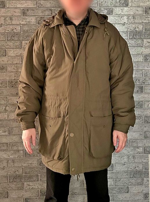 Пуховик мужской теплый