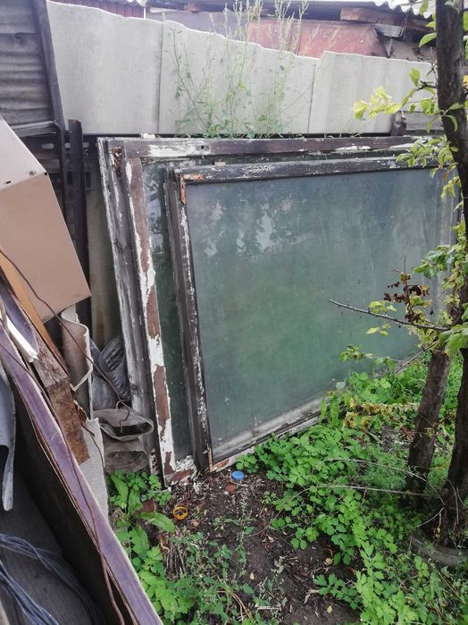 Продам бу оконные рамы 55 шт