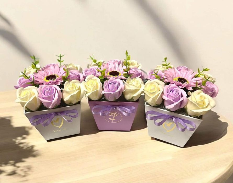 Сапунени цветя.