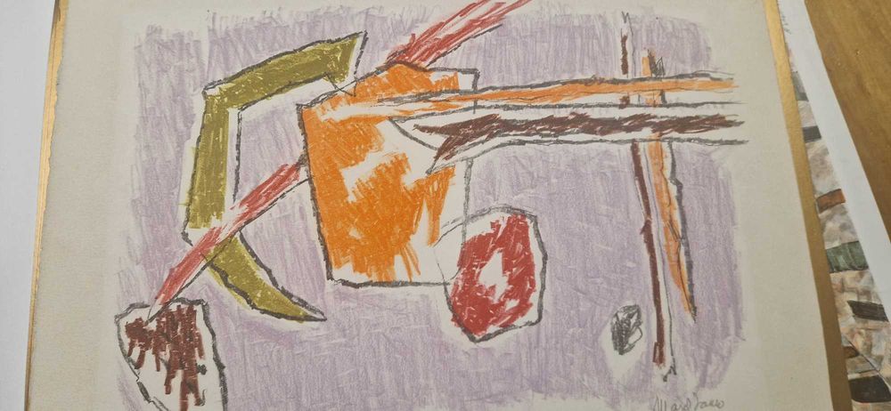 Litografie color Marcel Janco