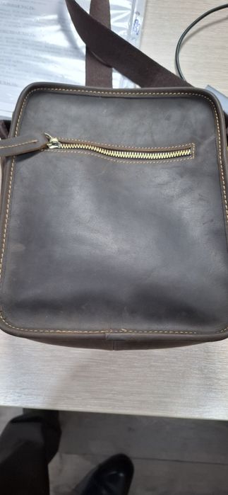 Продам барсетку, натуральный нубук