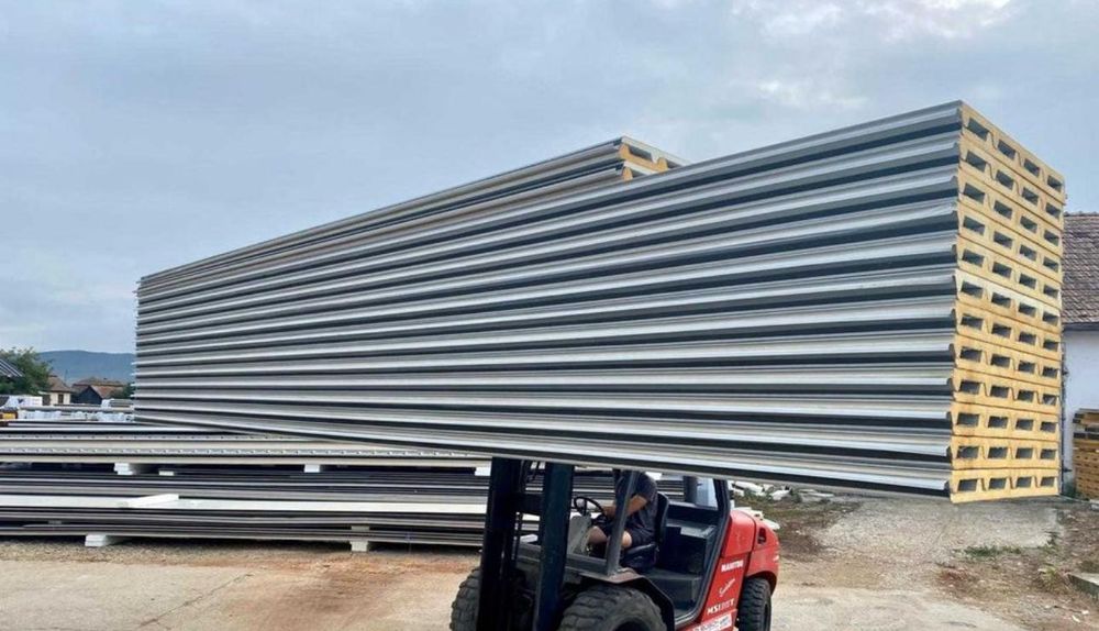 Panouri Sandwich Termoizolante Acoperis Perete