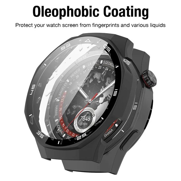 Huawei Watch GT5 / GT5 Pro 46 / Твърд удароустойчив кейс с протектор