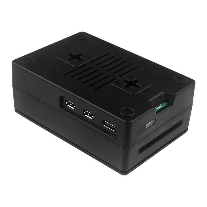 Carcasa Raspberry Pi4 cu ventilator inclus.
