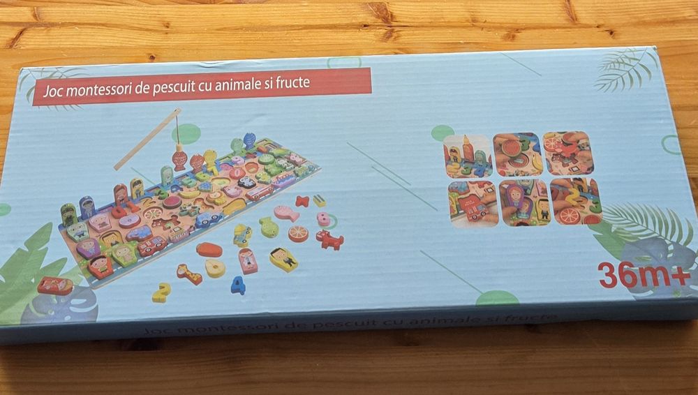 Joc montessori din lemn