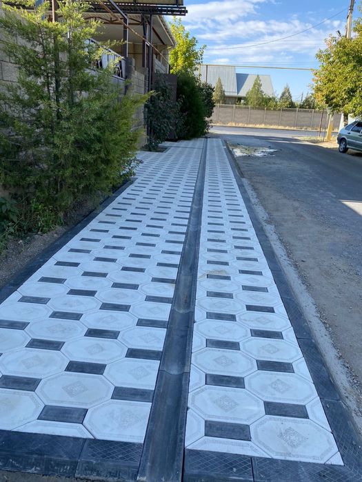 Укладка брусчатки