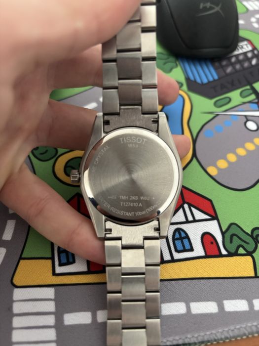 Tissot gentleman quartz blue dial