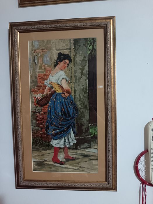 Goblen cusut de mână