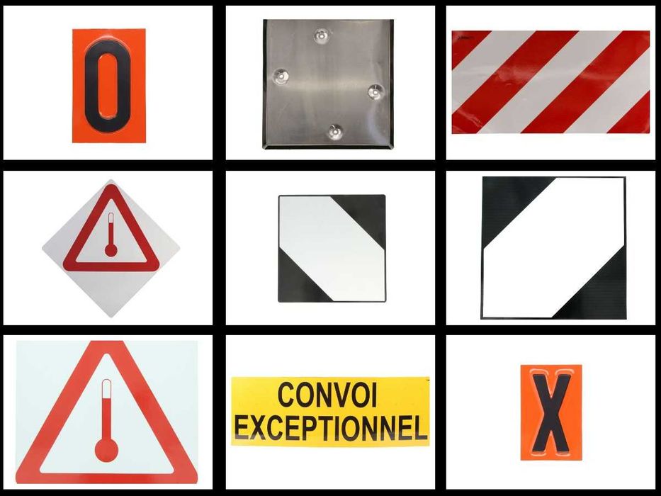 Обозначителни табели и стикери за камион