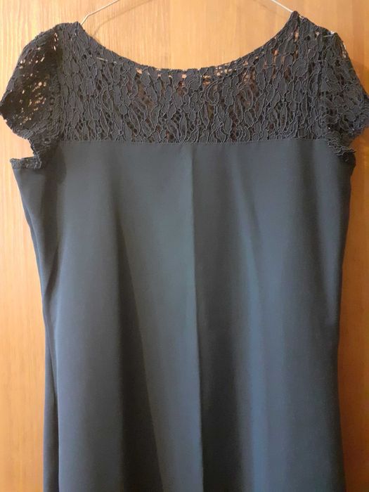 Тъмно синя рокля и болеро