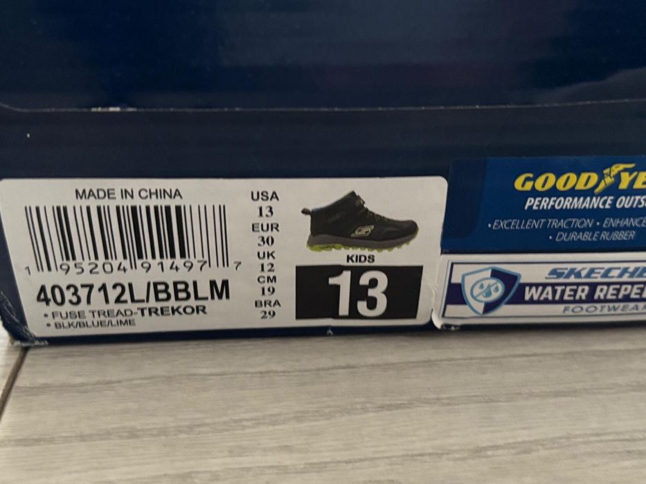 Ghete Skechers albastru copii