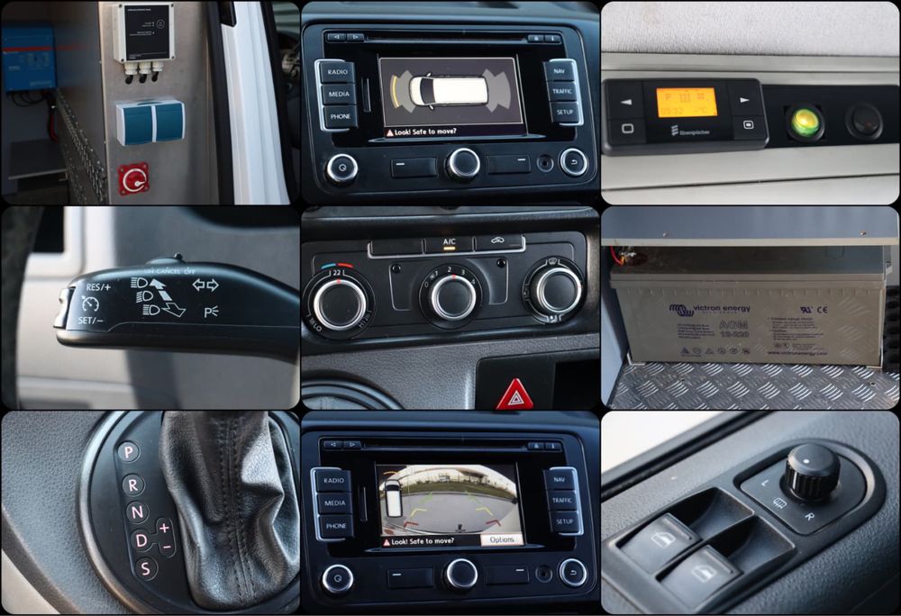 Volkswagen Transporter /DSG/Navi/Invertor 220/Webasto/Camera/Parktronic