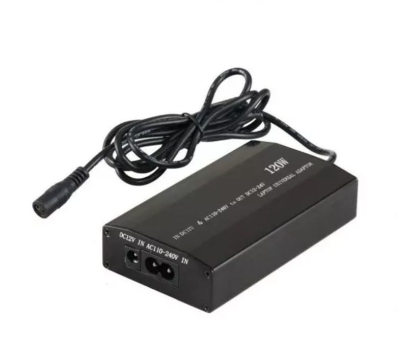 Incarcator universal laptop 100W-120W priza si auto cu 8 conectori