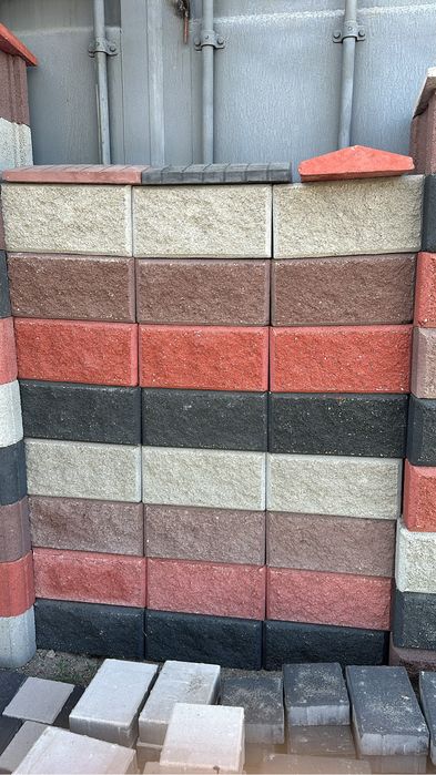 Сплитерные блоки и колонны для забора и дома