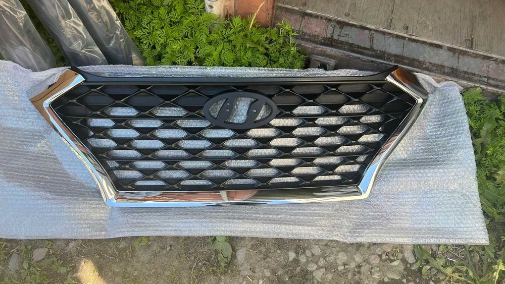 Решетка радиатора Hyundai Tucson туксон 18-20 русская сборка 6 креплен