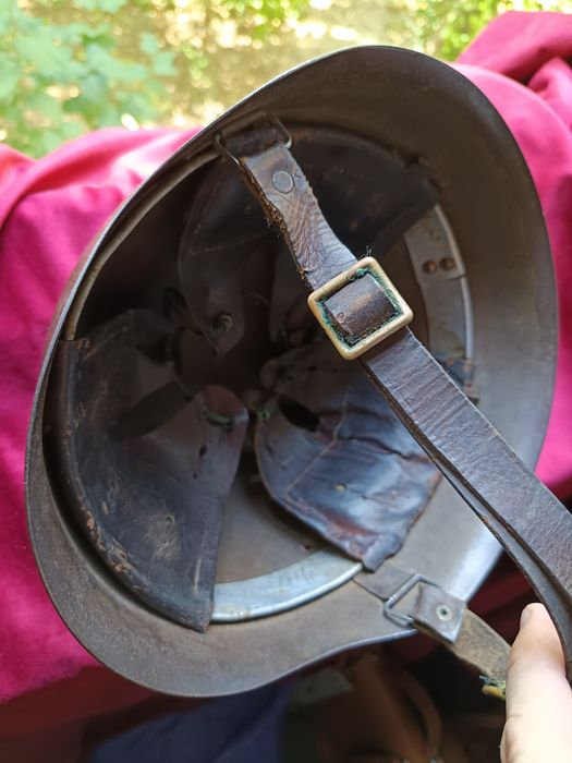 WW2 Cască militară Portugalia anii '40/Army/Militaria/Colecție/Decor