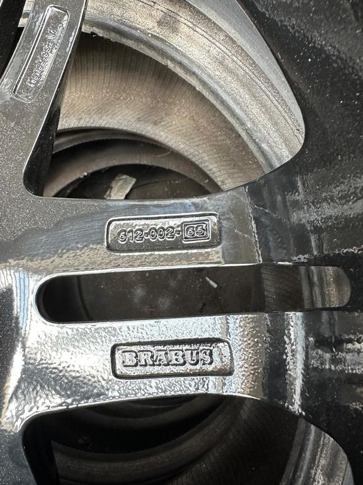 Jante originale BRABUS / MERCEDES GLS forjate pe 22"