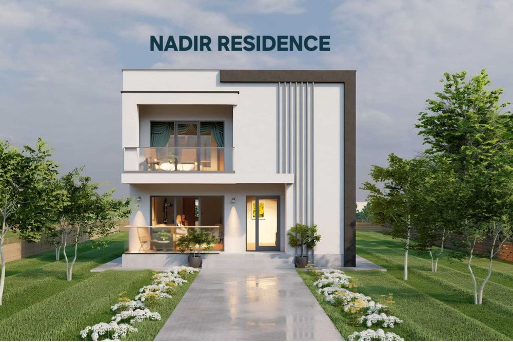Vilă modernă Vișan – 5 min Iași | 120 mp | 3 băi | Cartier nou