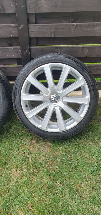 Jante aliaj VW R18 5x112 ET 51+ anvelope noi