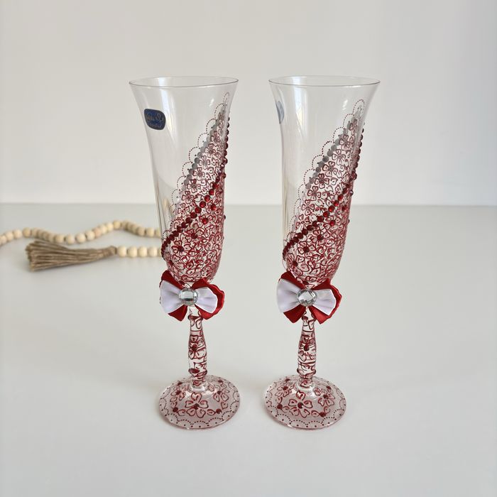 Set 2 pahare pentru nunta