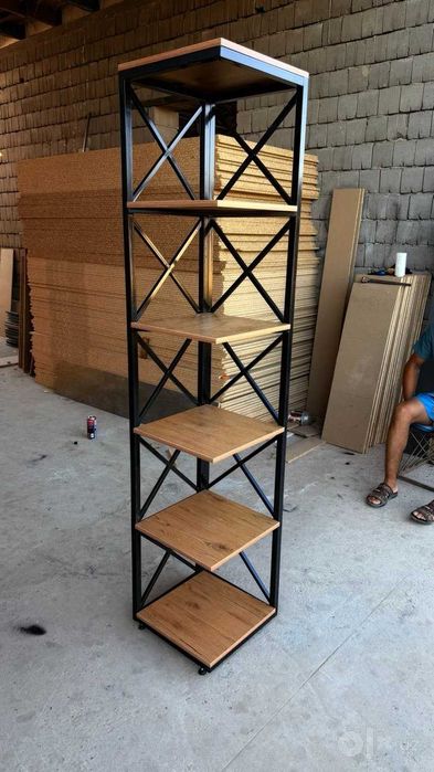 Loft stellaj. metall karkazli. to`g`ri sexdan xarid qiling