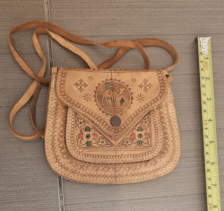 Geanta vintage din piele