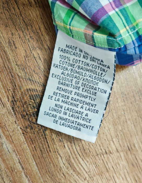 Ralph Lauren Оригинална мъжка риза с къс ръкав размер XL