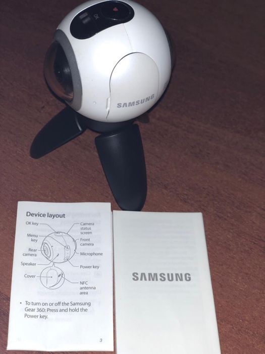 Камера 360 Samsung Gear