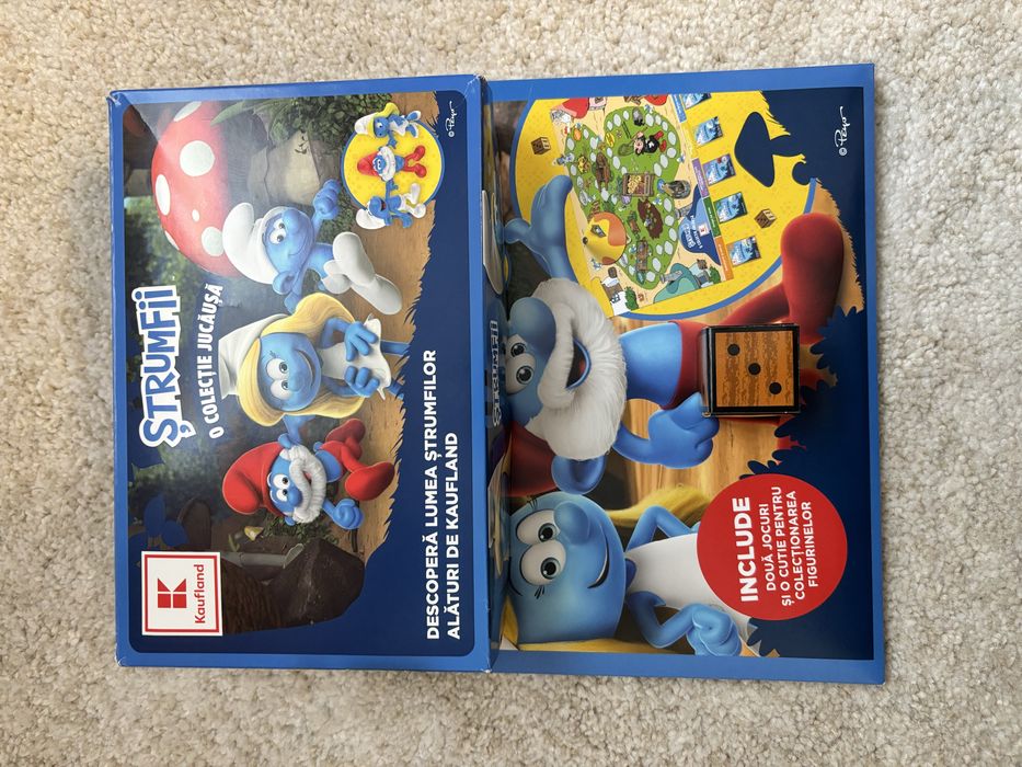 Set complet de strumfi Kaufland