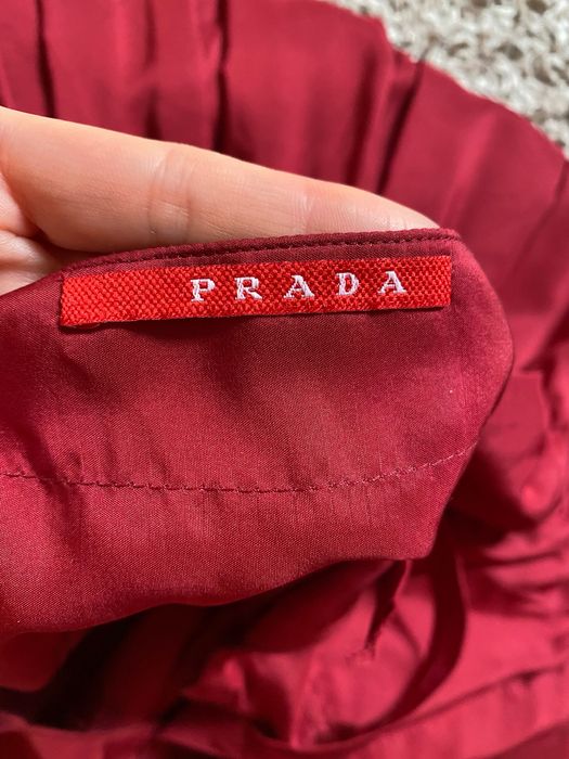 Rochie Prada burgundy