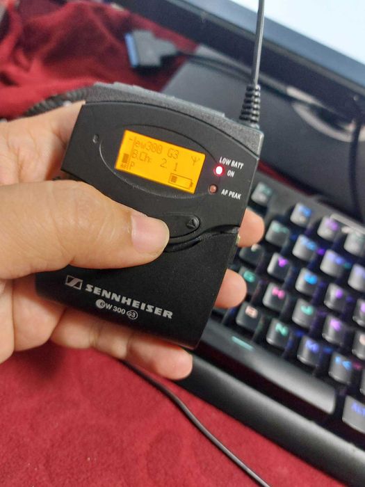 Sennheiser SK-300 G3 Body-Pack - SENNHEISER ME 3-EW