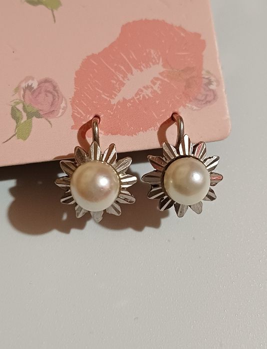 Cercei din aur 18 K (750)