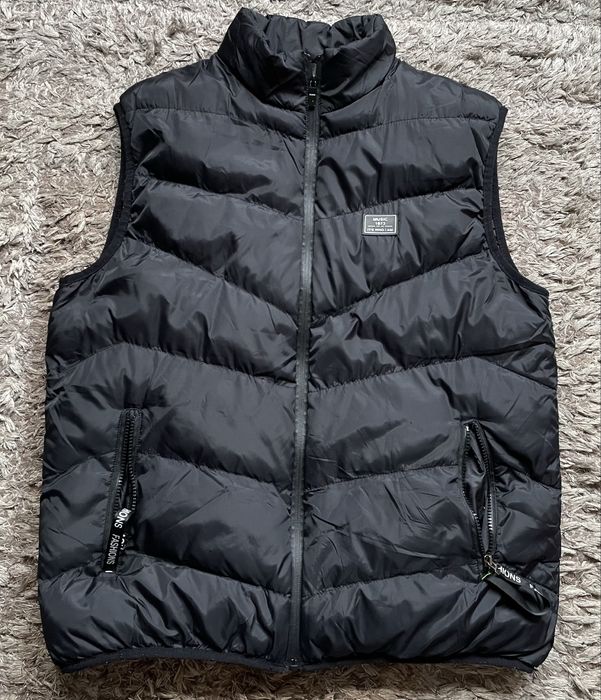 Vesta puffer Qsv L negru