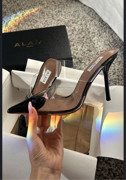 Pantofi Alaia coeur piele naturala pe stoc si pe comanda