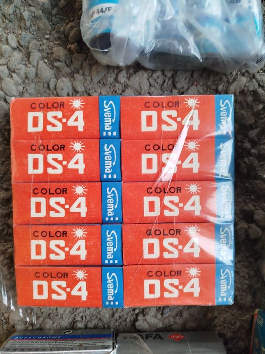 Среднеформатная ЧБ и цветная плёнка