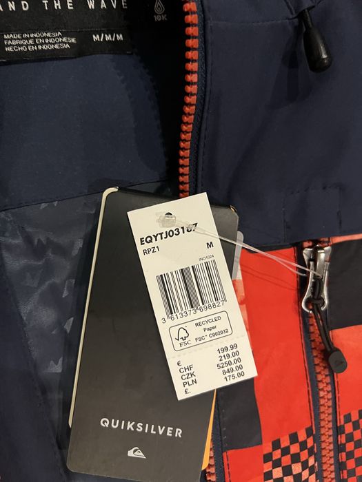 Мъжко сноуборд яке Quiksilver Mission Black