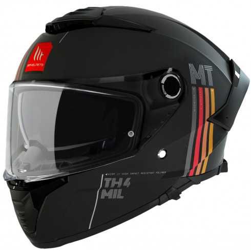 Спортна Каска MT THUNDER 4 SV MIL A11 MATT BLACK  22.06