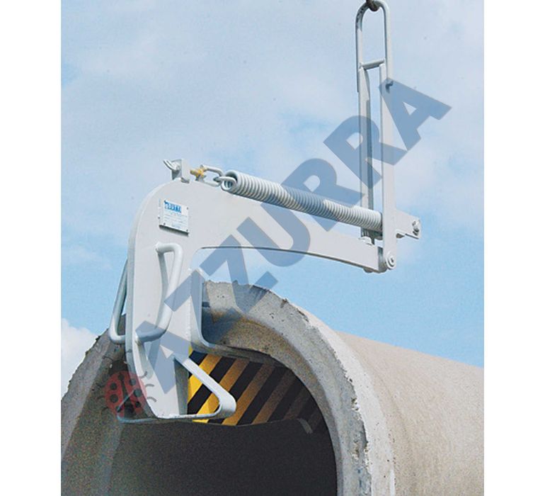 Cleste ridicare tuburi beton Furca pentru tuburi de beton max 6000 kg