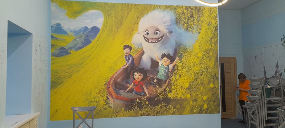 Поклейка обоев 600тг,м²